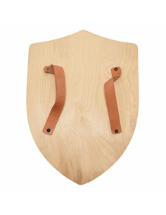 Medieval wooden shield, customizable 2