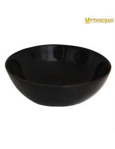 Medieval bowl in Ox horn (4.5x12.7 cm.)