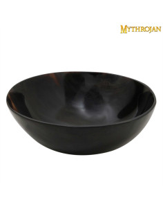 Medieval bowl in Ox horn, small (4x10.1 cm.)