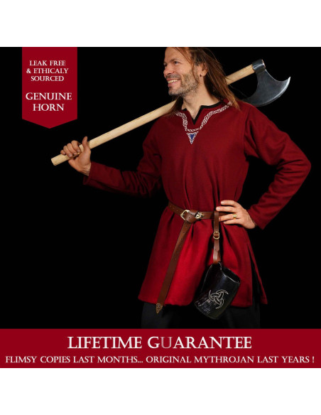 Celtic knots jug in horn horn with...