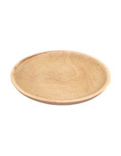 Handmade medieval wooden plate (20 cm.)