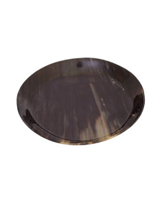 Handmade medieval plate in horn (20 cm.)
