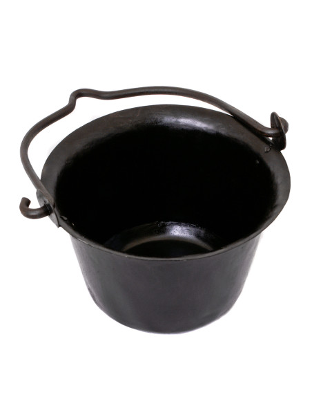 Medieval iron pot, approx. 3 liters