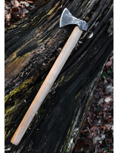 Viking ax with hand forged steel, type G (62 cm.) 2
