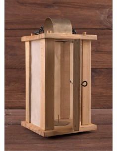Wooden Lantern-Lantern with parchment windows 2
