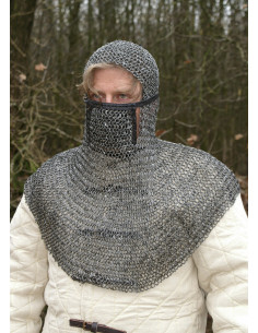 RRR executioner with square folding mask, natural finish 2