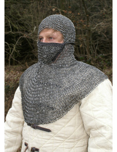 RRR executioner with triangular folding mask, natural finish 2