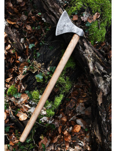 Viking ax with hand forged steel, type M (82 cm.) 2