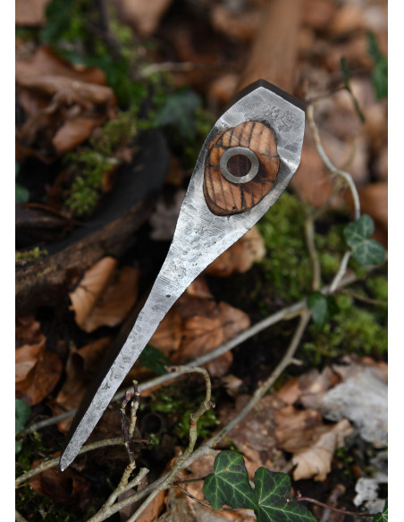 Viking ax with hand forged steel,...