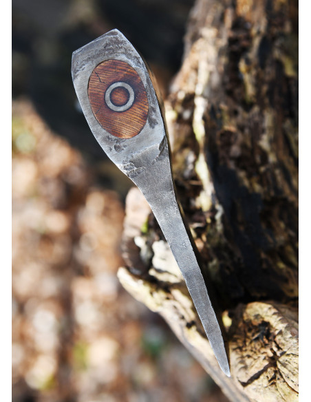 Viking ax with hand forged steel,...