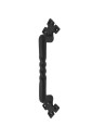 Medieval door handle in wrought iron