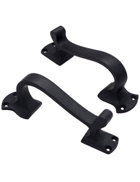 Set 2 medieval door handles in...