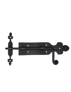 Forged medieval door latch 2