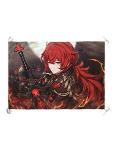 Banner-Flag of Diluc from Genshin Impact 2