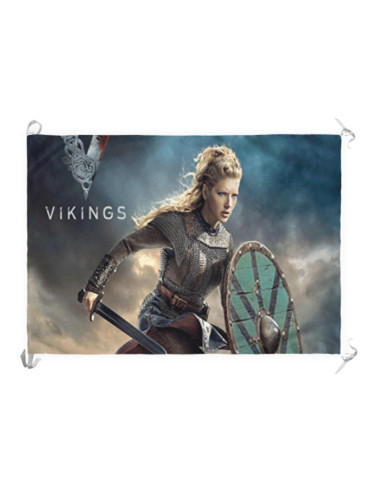 Banner-Flag Laguertha from the Vikings series
 Material-Satin