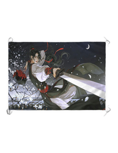 Banner-Flag Wei Wuxian Of Mo Dao Zu Shi
 Material-Satin