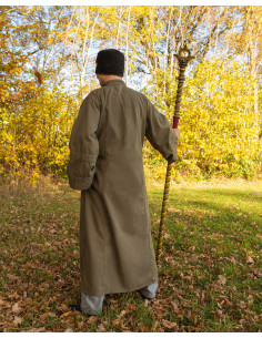 Oberon tunic for magicians and clerics in cotton - Olive 2