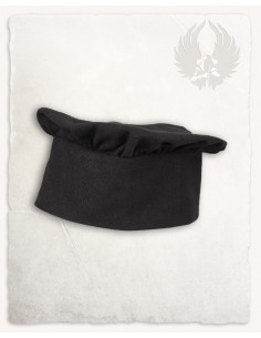 Armin Italian medieval beret - black 2