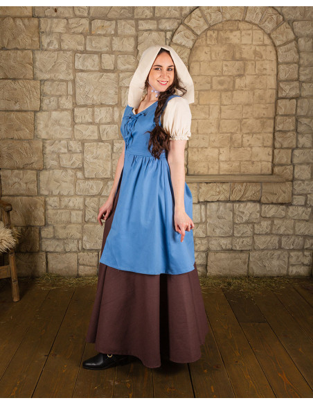 Clara Medieval Surcoat in blue