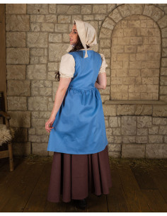 Clara Medieval Surcoat in blue 2