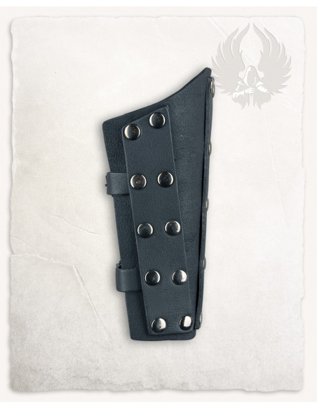 Erend Medieval Bracers in leather -...