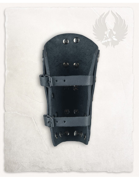 Erend Medieval Bracers in leather -...