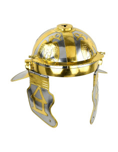 Roman Imperial Helmet, S. I AD. (steel and brass)