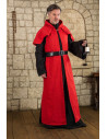 Pilgrims and wizards coat model Abraxas (red cotton)