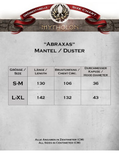 Pilgrims and wizards coat model Abraxas (green cotton) 2