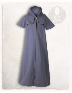 Pilgrims and wizards coat model Abraxas (grey cotton)
