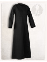 Black medieval tunic model Alina, in cotton