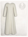 Medieval tunic cream Alina model, in cotton