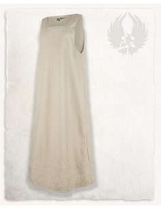 Viking apron dress model Alva, cream 2