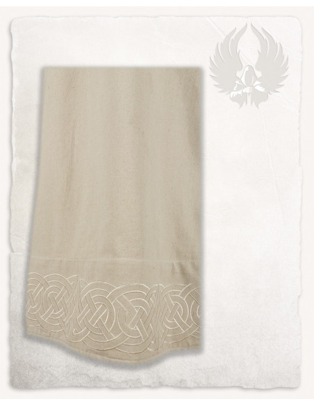 Viking apron dress model Alva, cream Viking apron dress model Alva, cream
