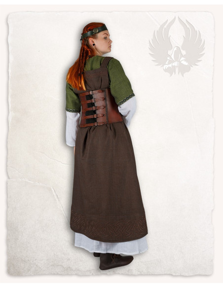 Viking dress apron model Alva... Viking dress apron model Alva...