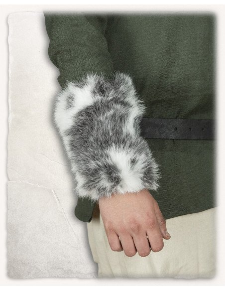 Viking English Rabbit Fur Bracers