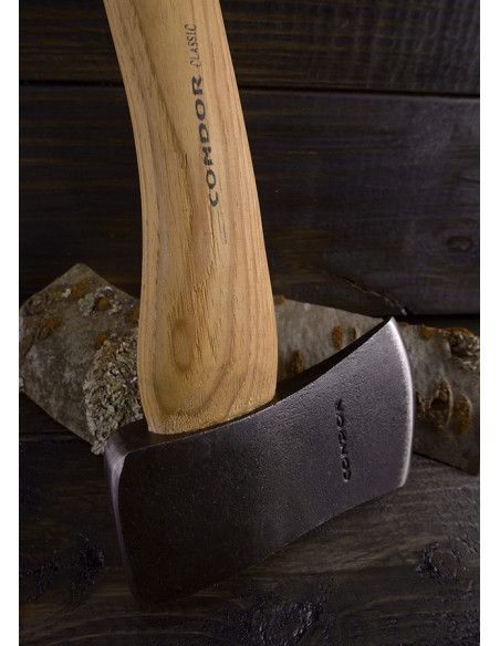 Condor Camping Axe, with leather sheath