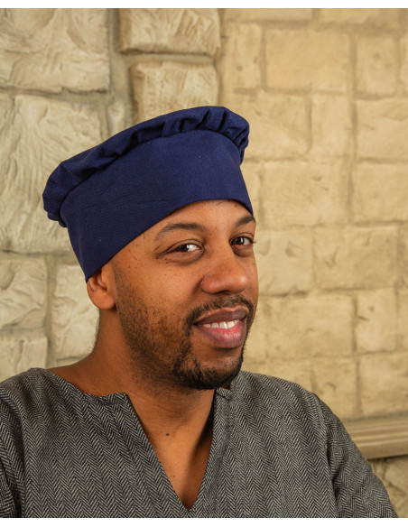 Armin Italian Medieval Beret - Blue