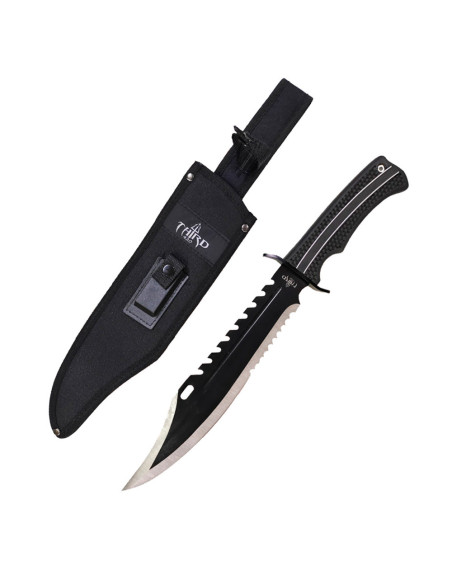 Bushcraft Third Tactical Knife, steel...