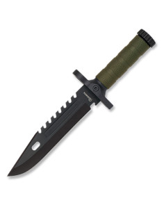 Albainox tactical knife with flint (blade 19 cm.)