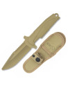 K25 Coyote training knife, with sheath