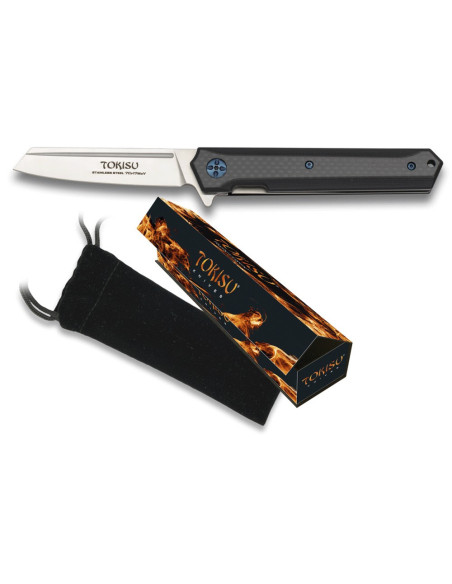 Tokisu G10 Knife, Blade 9 Cms