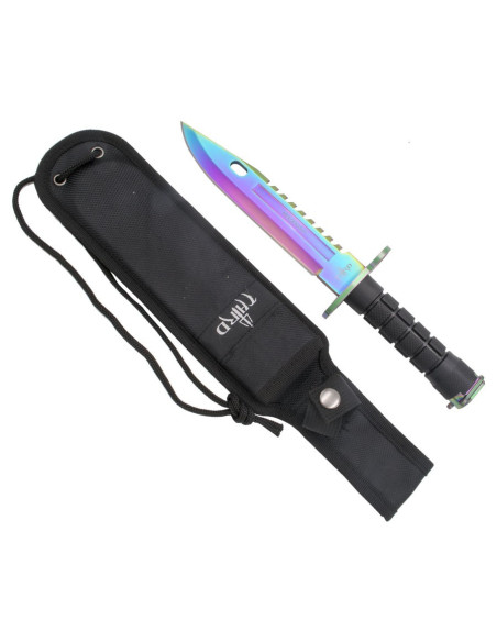 Third Mercenary Rainbow tactical knife