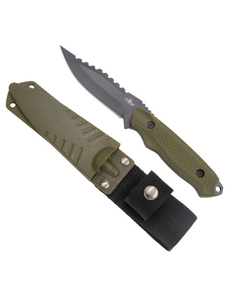 Tactical knife ABS handle and sheath,...