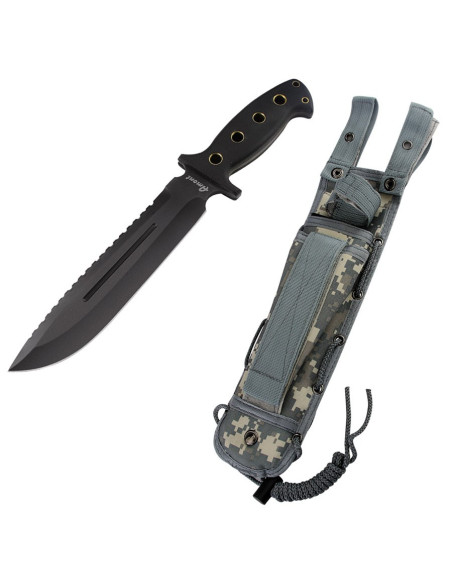Third tactical knife, serrated...