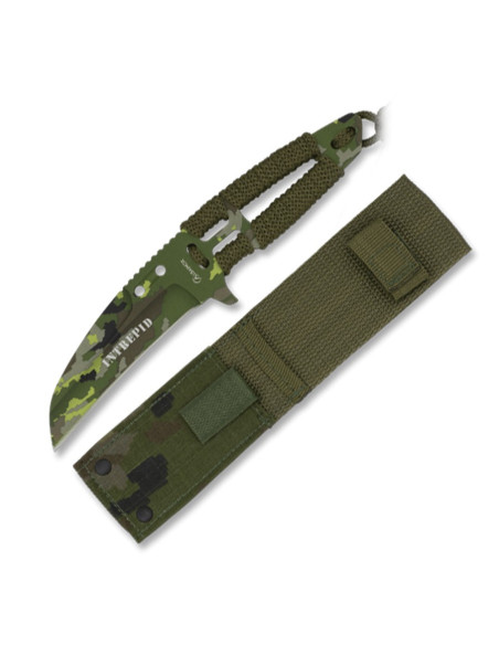 Intrepid knife strung camo