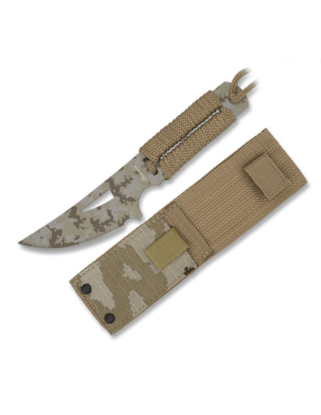Albainox Camo Coyote Knife