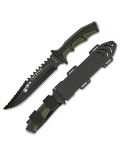 Soldier Green knife, ABS handle