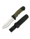 Albainox tactical knife, olive green (24 cm.)