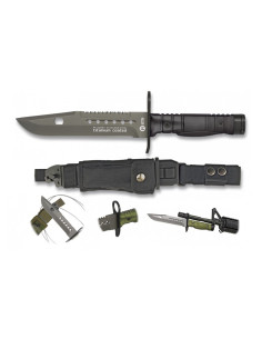 Bayonet tactical knife black